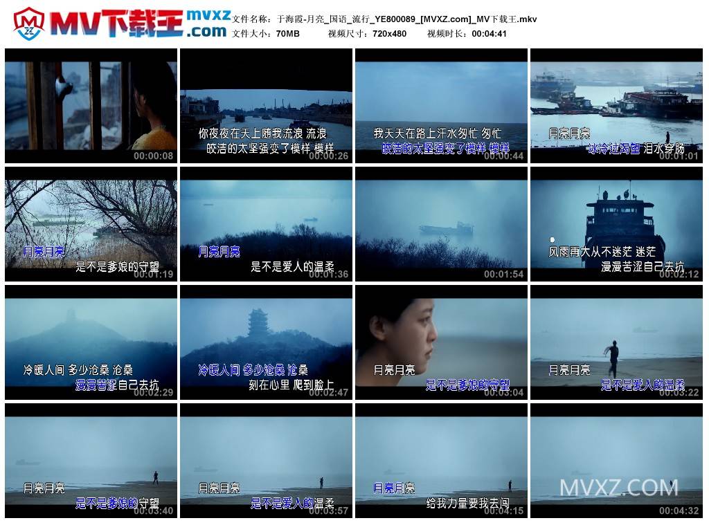 于海霞-月亮_国语_流行_YE800089